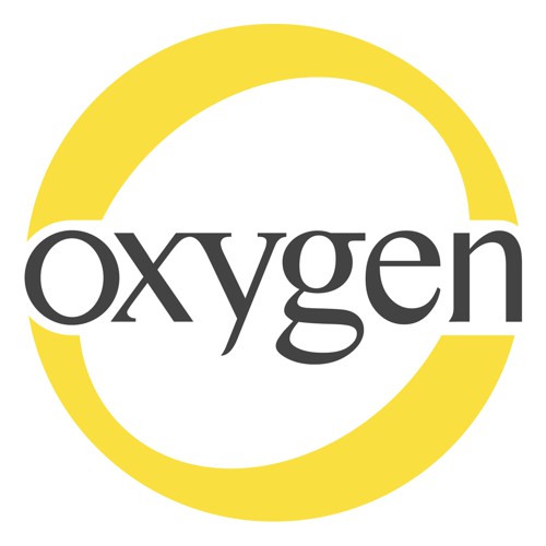 logotipo amarelo oxygen